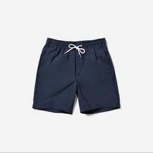 BONOBOS Men’s Swim Trunks Lined Board Shorts Navy Blue Sz S, 7” Inseam